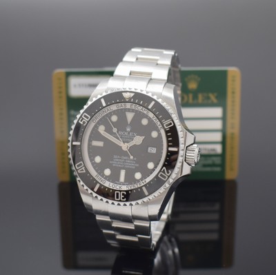 ROLEX Herrenarmbanduhr Oyster Perpetual Date Sea-Dweller Deepsea Referenz 116660, Schweiz verk. lt. beil. Pap. 07/2009, Automatik, V- Serie, ...