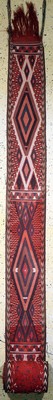 Yomud"Zeltband"antik, Turkmenistan, um 1900, Wolle auf Wolle, ca. 1650 x 35 cm, EHZ: 2-3(kleine Löcher).
