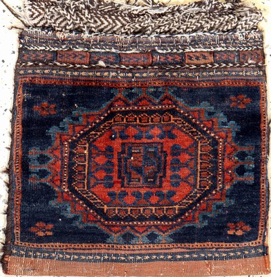 Belutsch Tasche, Persien, um 1900, Wolle auf Wolle, ca. 50 x 45 cm, EHZ: 3