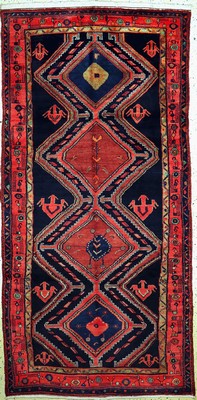 Kordi alt, Persien, Mitte 20.Jhd, Wolle aufBaumwolle, ca. 299 x 145 cm, EHZ: 2