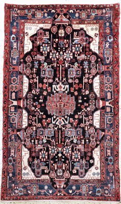 Toyserkan, Persien, Mitte 20.Jhd, Wolle aufBaumwolle, ca. 245 x 145 cm, EHZ:(nahezu neuwertig)