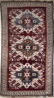 Kars Kazak, Türkei, Ende 20.Jhd., Wolle aufWolle, ca. 350 x 200 cm, EHZ: 1-2