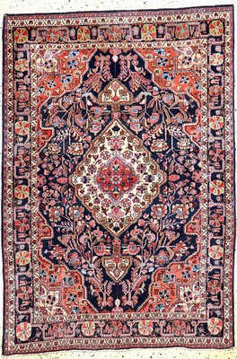 Djosan alt, Persien, Mitte 20.Jhd, Wolle auf Baumwolle, ca. 150 x 105 cm, EHZ: 2