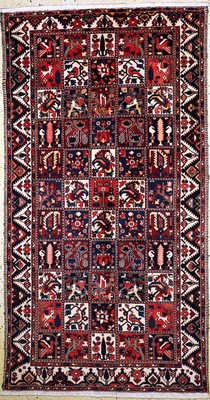 Bachtiar, Persien, Mitte 20.Jhd, Wolle auf Baumwolle, ca. 289 x 154 cm, EHZ: 2