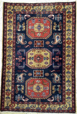 Meschgin alt, Persien, Mitte 20.Jhd, Wolle auf Baumwolle, ca. 205 x 140 cm, EHZ: 3