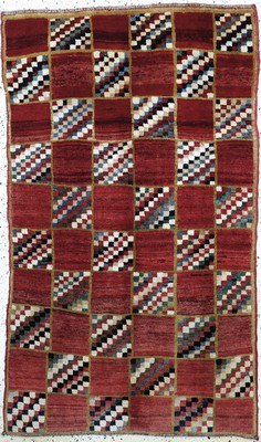 Ghaschgai Gabbeh, Persien, Mitte 20.Jhd, Wolle auf Wolle, ca. 178 x 108 cm, EHZ: 1-2