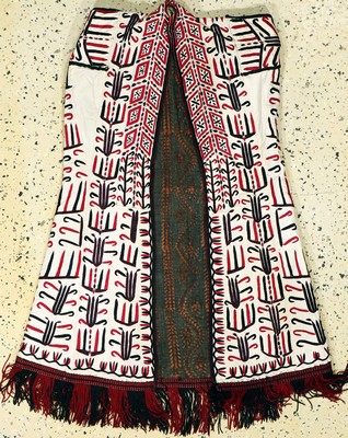 Nomaden"Mantel"Chirpy", Turkmenistan, Mitte20.Jhd, Seidenstickerei, Fraungrösse, EHZ: 2