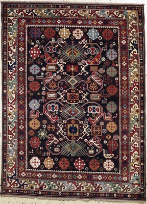 Kazak alt, Kaukasus, Mitte 20.Jhd, Wolle auf Wolle, ca. 233 x 173 cm, EHZ: 2