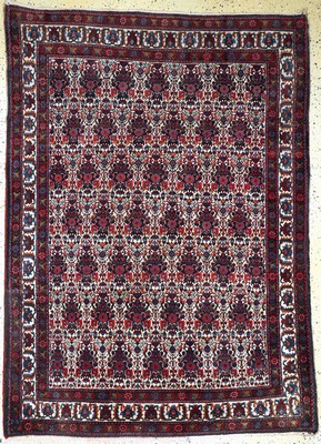 Abadeh alt, Persien, Mitte 20.Jhd, Wolle auf Baumwolle, ca. 225 x 165 cm, EHZ: 2