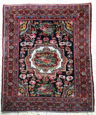 Bachtiar"Golfarang", Persien, Anfang 20.Jhd, Wolle auf Baumwolle, ca. 190 x 160 cm,EHZ: 3