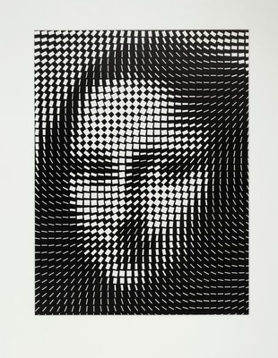 Jean-Pierre Vasarely, gen. Yvaral, 1934-2002 Paris, 2 Serigraphien: Marylin Monroe, handsign. und num. 90/150, ca. 51x52cm, PP, u.Gl., R. ca. ...
