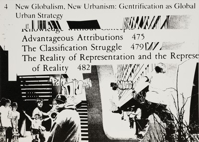 Jakob Kolding, geb. 1971, New Globalism, Lithographie, rückseitig handsigniert, ca. 30x42cm