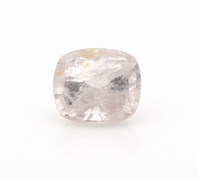 Loser Taaffeit ca. 1.30 ct, facett. Kissenschliff, Pink, 6.61 x 5.76 x 4.39 mm, mit AIG Expertise