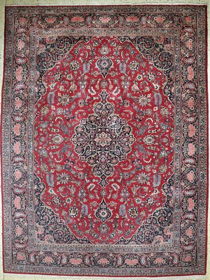 Keschan alt fein, Persien, Anfang 20.Jhd, Wolle auf Baumwolle, ca. 367 x 279 cm, EHZ: 2