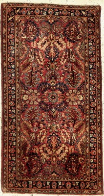 Us Re-Import Sarogh, Persien, um 1900, Wolle auf Baumwolle, ca. 140 x 75 cm, EHZ: 2-3