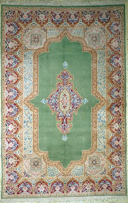 Kerman, Persien, Mitte 20.Jhd, Wolle auf Baumwolle, ca. 290 x 190 cm, EHZ: 2
