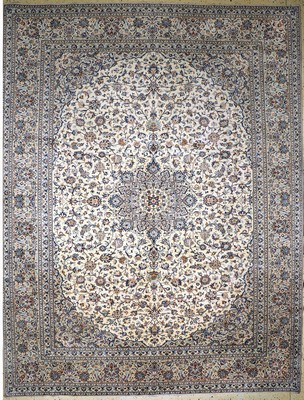 Keschan, Persien, Ende 20.Jhd, Wolle auf Baumwolle, ca. 394 x 300 cm, gereinigt, EHZ: 2