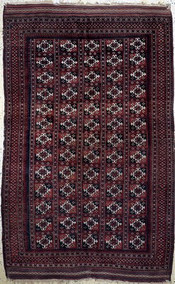 Belutsch antik, Persien, um 1900, Wolle aufWolle, ca. 240 x 155 cm, EHZ: 3-4