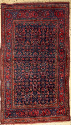 Bidjar antik, Persien, um 1900, Wolle auf Wolle, ca. 226 x 132 cm, EHZ: 3