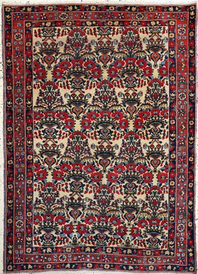 Afschar alt, Persien, Anfang 20.Jhd, Wolle auf Baumwolle, ca. 175 x 128 cm, EHZ: 3