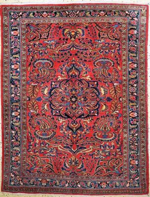 Lilian, Persien, Mitte 20.Jhd, Wolle auf Baumwolle, ca. 210 x 130 cm, EHZ: 3