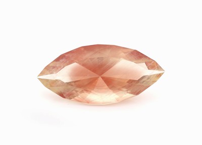 Loser Sonnenstein, ca. 15.96 ct, facett. Navette