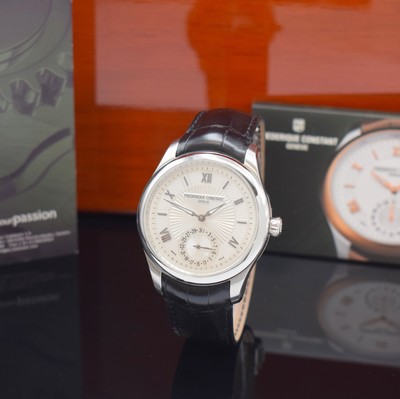 FREDERIQUE CONSTANT Herrenarmbanduhr Maxime Manufacture Referenz FC-700X5M4/5/6, Automatik, Edelstahlgeh. inkl orig. Lederband m. orig. Faltschl., ...