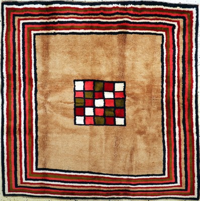 Gabbeh alt, Persien, Ende 20.Jhd, Wolle aufWolle, ca. 200 x 200 cm, EHZ: 1-2(nahezu Neuwertig).