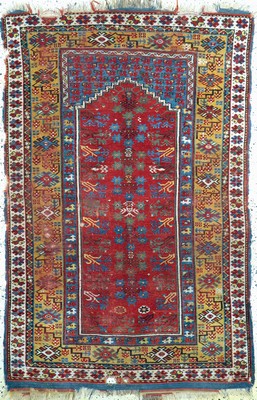 Antiker Megri, Türkei, 19.Jhd, Wolle auf Wolle, ca. 190 x 123 cm, EHZ: 4