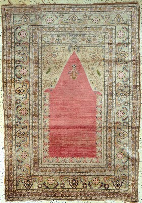 Antiker Sivas, Türkei, um 1900, Naturseide,ca. 170 x 120 cm, EHZ: 3-4