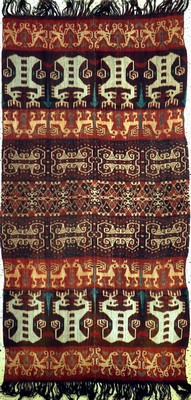Sumba Ikat, Indonesien, Anfang 20.Jhd, Baumwolle, ca. 213 x 110 cm, EHZ: 2
