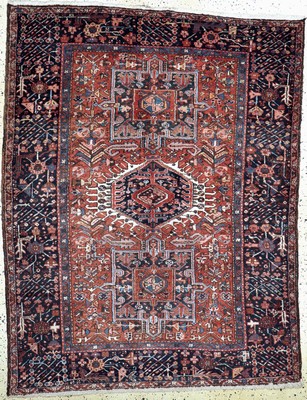 Garadjeh alt, Persien, Anfang 20.Jhd, Wolleauf Baumwolle, ca. 196 x 150 cm, EHZ: 2