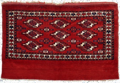 Tschowal antik, Turkmenistan, um 1900, Wolle auf Wolle, ca. 123 x 81 cm, EHZ: 3