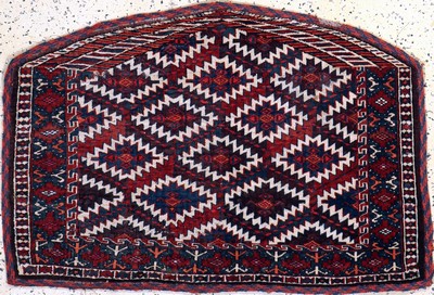 Yomud"Asmalyk", Turkmenistan, um 1900, Wolle auf Wolle, ca. 108 x 74 cm, EHZ: 3-4
