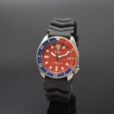 SEIKO Taucheruhr Scuba Diver´s Referenz 7002- 7000, Automatik, 1990er Jahre, massives verschr. Geh. in Edelstahl, beids. drehb. Lünette m. 60er ...
