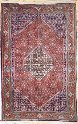 Bidjar, Persien, Ende 20.Jhd, Wolle auf Baumwolle, ca. 216 x 143 cm, EHZ: 2