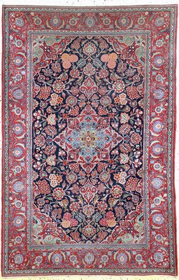 Keschan Kork antik, Persien, um 1900, Korkwolle auf Baumwolle, ca. 206 x 135 cm, EHZ: 3