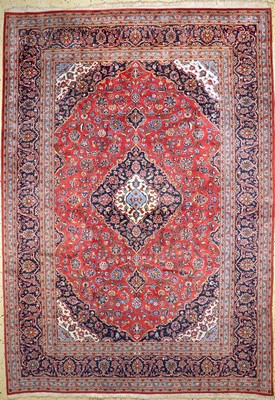 Keschan Kork, Persien, Ende 20.Jhd, Korkwolle auf Baumwolle, ca. 352 x 250 cm, EHZ: 1-2