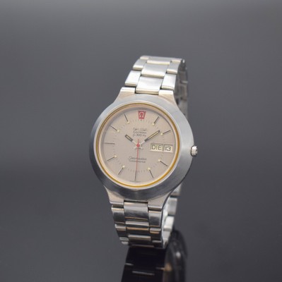 OMEGA Seamaster Chronometer Herrenarmbanduhr Electronic f300HZ mit Stimmgabelschwinger Referenz 198.0018, Schweiz um 1971, massives Stahlgehäuse ...