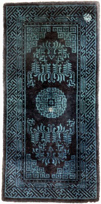 Pao Tow antik, China, um 1900, Wolle auf Baumwolle, ca. 120 x 60 cm, EHZ: 2