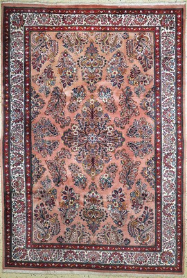 Sarogh, Persien, Ende 20.Jhd, Wolle auf Baumwolle, ca. 318 x 216 cm, EHZ: 2