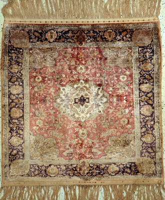 Kayseri Flosch alt, Türkei, Anfang 20.Jhd, merzerisierte Baumwolle, ca. 130 x 125 cm, EHZ: 1-2