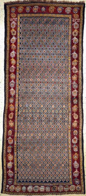 Kordi Dorfteppich, Persien, datiert 1322(1901), Wolle auf Wolle, ca. 313 x 130 cm,EHZ: 2