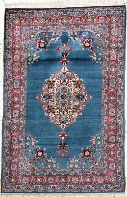 Keschan Kork alt, Persien, Mitte 20.Jhd, Wolle auf Baumwolle, ca. 191 x 130 cm, EHZ: 2