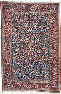 Keschan Kork fein, Persien, Anfang 20.Jhd, Korkwolle auf Baumwolle, ca. 200 x 134 cm, EHZ: 2
