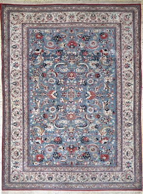 Nain"Tudeschk"fein, Persien, um 1900, Korkwolle auf Baumwolle, ca. 210 x 157 cm, EHZ: 2-3