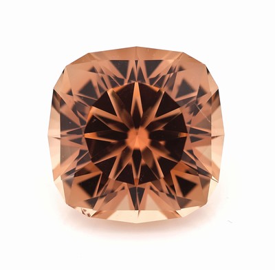 Loser Imperial Topas, ca. 49.93 ct, Cushion Cut