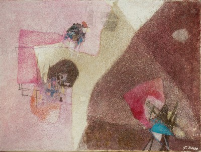 Giovanni Duso, geb. 1936, Piazza Illuminata, Öl/Lwd, rechts unten signiert, ca. 60x80cm, u.Gl., R. ca. 79x99cm