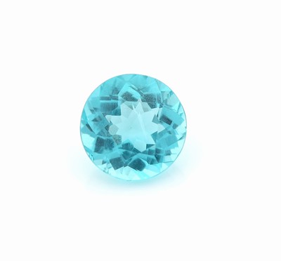 Loser Paraiba Turmalin, ca. 2.05 ct, rundfacett.