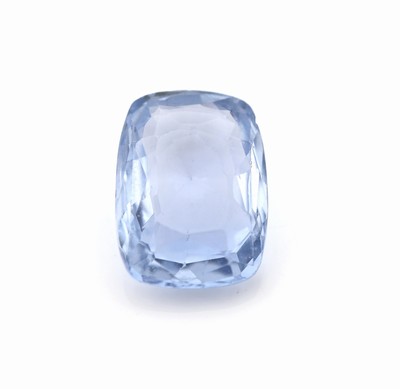 Loser Saphir, ca. 5.5 ct, Scherenschliff, Ausfassware